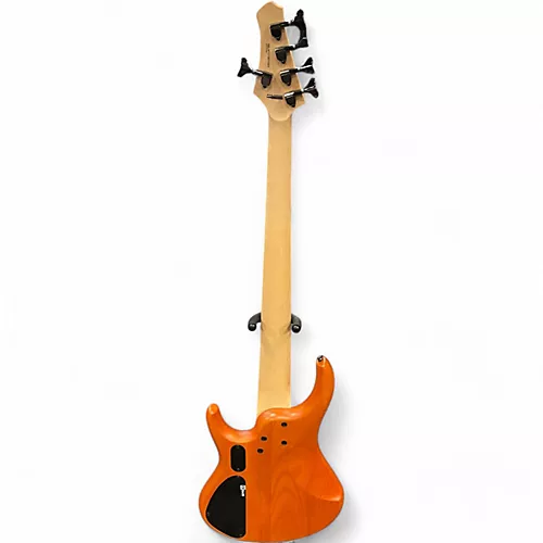 Used Mtd Kingston Z5MP Satin Amber Electric Bass Guitar Satin Amber