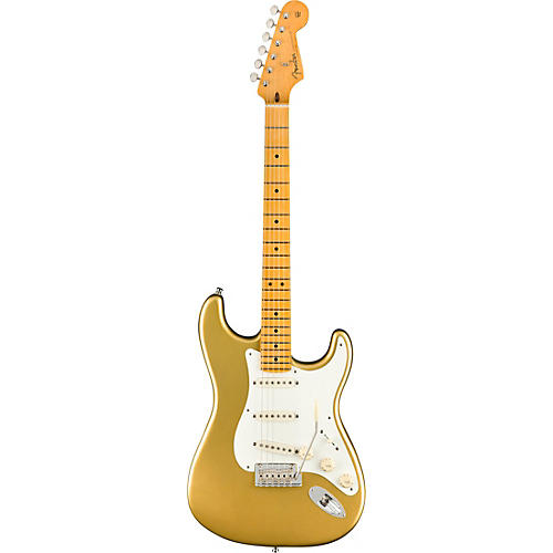 Open-Box Fender Lincoln Brewster Stratocaster Maple Fingerboard Electric Guitar Condition 2 - Blemished Aztec Gold 197881293987