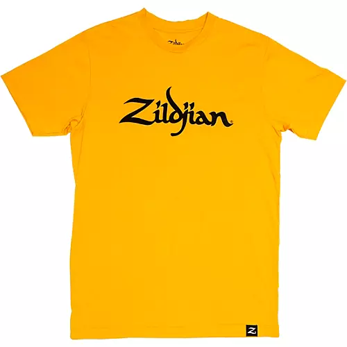 Zildjian Mens Classic Logo Tee Shirt Small Pink