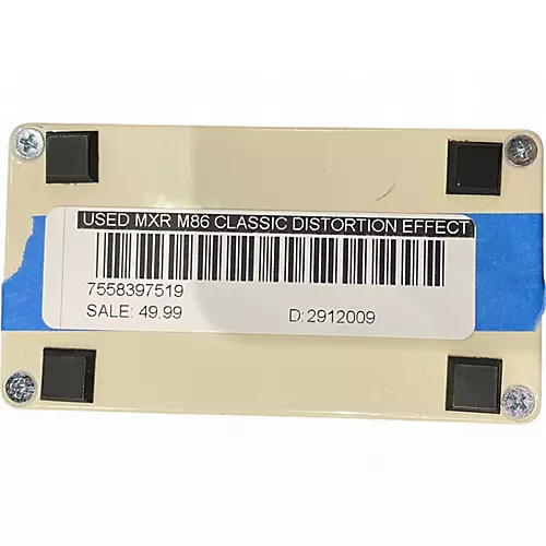 Used MXR M86 Classic Distortion Effect Pedal