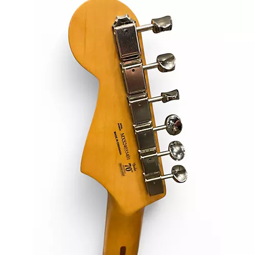 Used Fender 70th Anniversary Player Stratocaster   NEBULA NOIR Solid Body Electric Guitar NEBULA NOIR