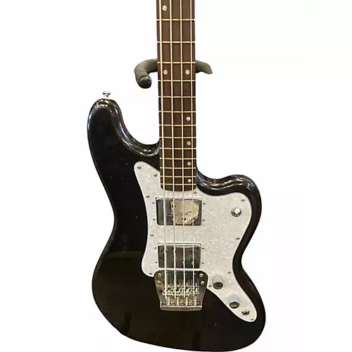 Used Squier Paranormal Rascal Bass HH Charcoal Metallic Electric Bass Guitar Charcoal Metallic