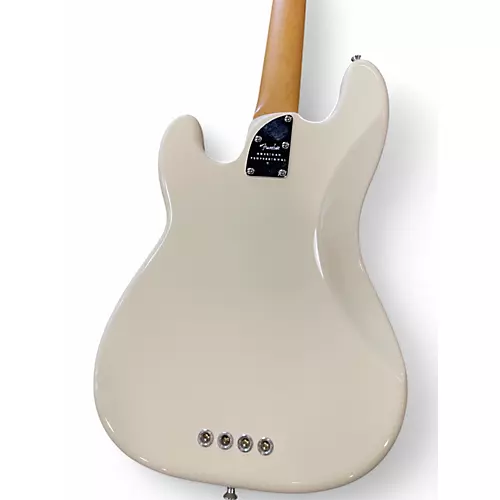 Used 2022 Fender American Professional II Precision Bass WHITE Electric Bass Guitar WHITE