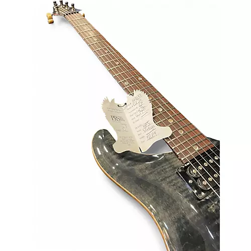 Used PRS Custom 24 Tremolo Charcoal Burst Solid Body Electric Guitar Charcoal Burst