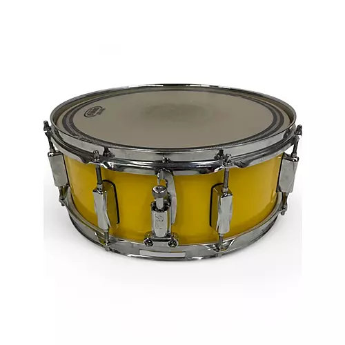 Used Pearl 5.5X14 decade Yellow Drum Yellow 10