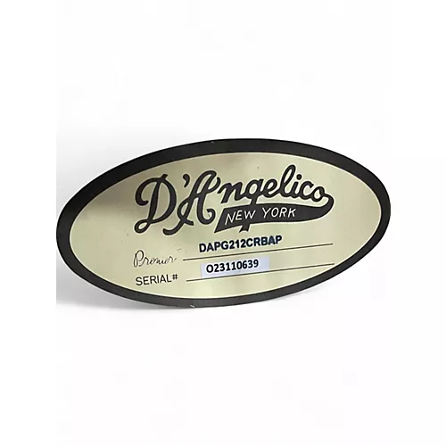 Used D'Angelico Premier Fulton Caramel Burst 12 String Acoustic Electric Guitar Caramel Burst