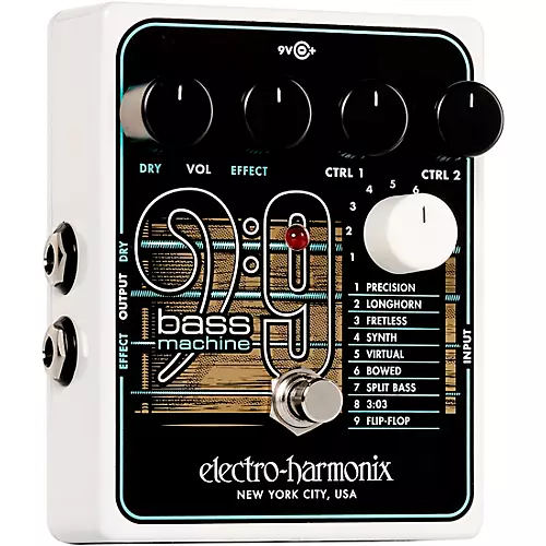 Electro-Harmonix BASS9 Bass Machine Effects Pedal