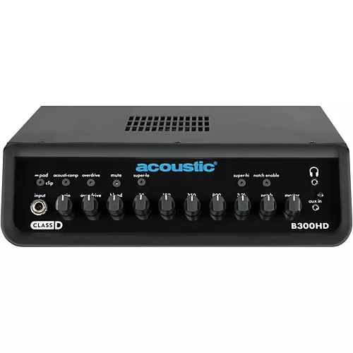 Acoustic B300HD 300W Bass Amp Head