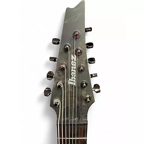 Used Ibanez RG9PB TRANSPARENT GRAY Solid Body Electric Guitar TRANSPARENT GRAY