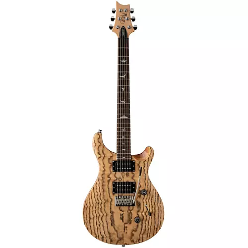 PRS SE Exotic Custom 24 Swamp Ash Burl Electric Guitar Lake Blue