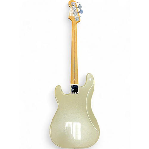 Used 2014 Fender Blacktop Precision Bass White Chrome Pearl Electric Bass Guitar White Chrome Pearl