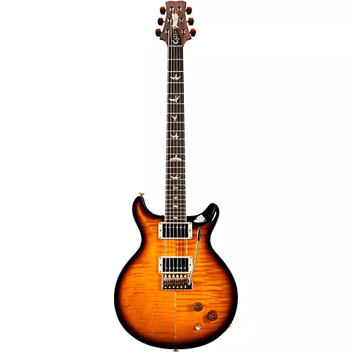 PRS Santana Retro 10-Top with Santana Pick-Ups and Nickel Hardware Electric Guitar Santana Yellow Smokewrap Burst