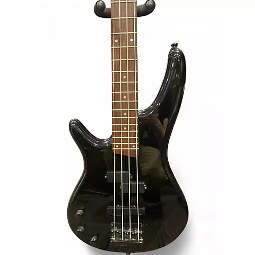 Used Ibanez SR400L Black Electric Bass Guitar Black