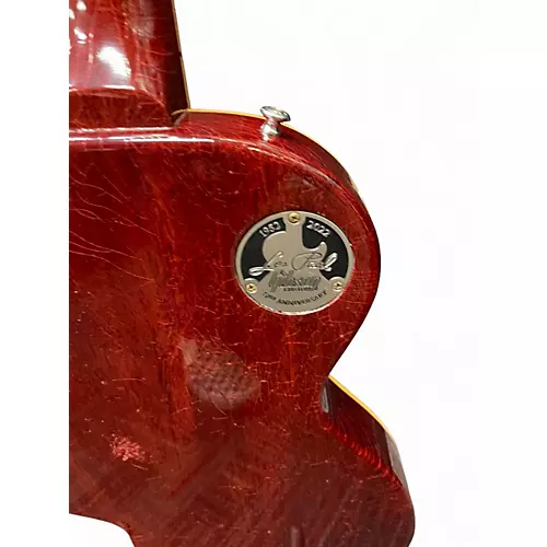 Used Gibson 1959 Reissue Murphy Aged Les Paul Heritage Cherry Sunburst Solid Body Electric Guitar Heritage Cherry Sunburst