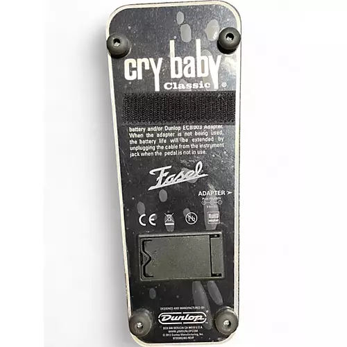 Used Dunlop GCB95F Crybaby Classic Wah With Fasel Inductor Effect Pedal
