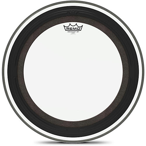 Remo Ambassador SMT Clear Bass Drum Head 24 in.