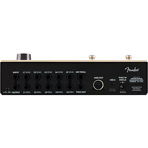 Fender Switchboard Effects Operator Loop Switcher Pedal Champagne