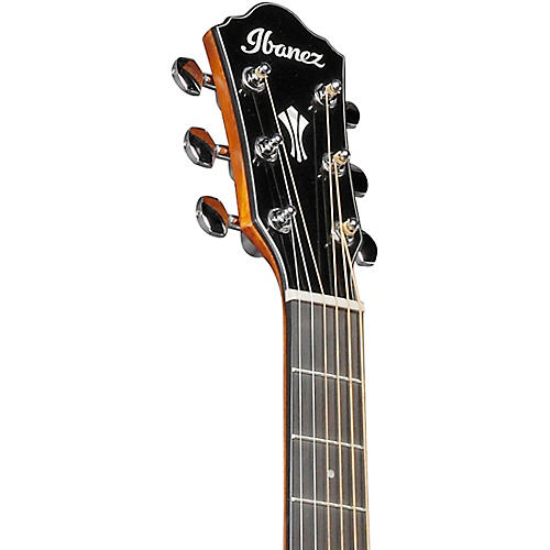 Ibanez AEG58L Cutaway Left-Handed Acoustic Electric Guitar Violin Burst