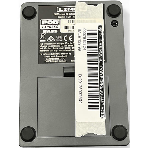 Used Line 6 Pocket Pod Express Amp Modeler Effect Processor