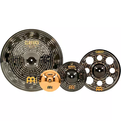 MEINL Classics Custom Dark Effects Cymbal Pack With Free 8