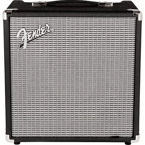 Fender Rumble 25W 1x8 Bass Combo Amp & 20' Instrument Cable