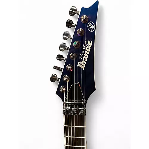 Used Ibanez Prestige RG2027XL DARK TIDE BLUE Solid Body Electric Guitar DARK TIDE BLUE