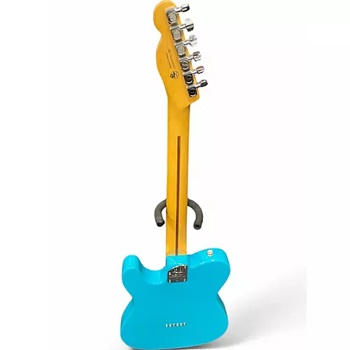 Used Fender American Professional II Telecaster miami blue Solid Body Electric Guitar miami blue