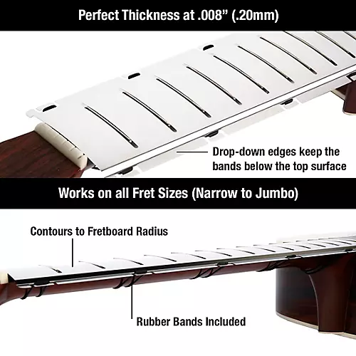 Music Nomad Fret Shield Fretboard Protector Guard for M-25.34