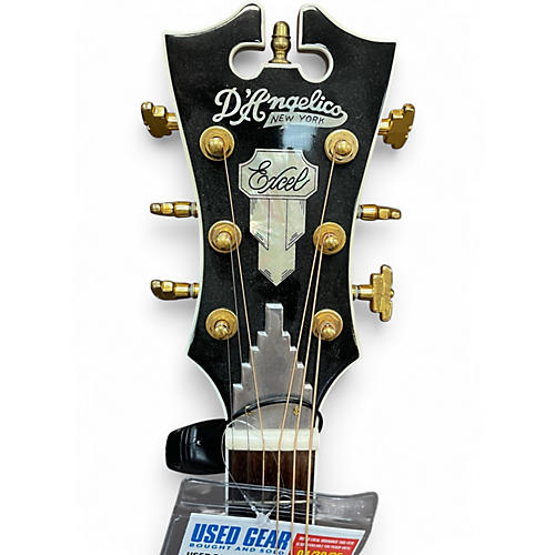 Used D'Angelico EXD500L Natural Acoustic Electric Guitar Natural