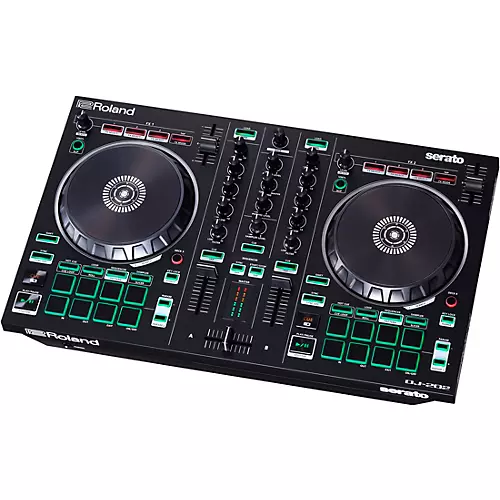 Roland DJ-202 DJ Controller With Laptop Stand