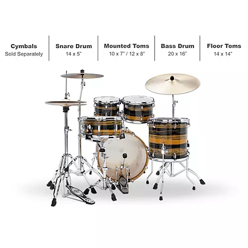 TAMA Superstar Classic 5-Piece Shell Pack With 20