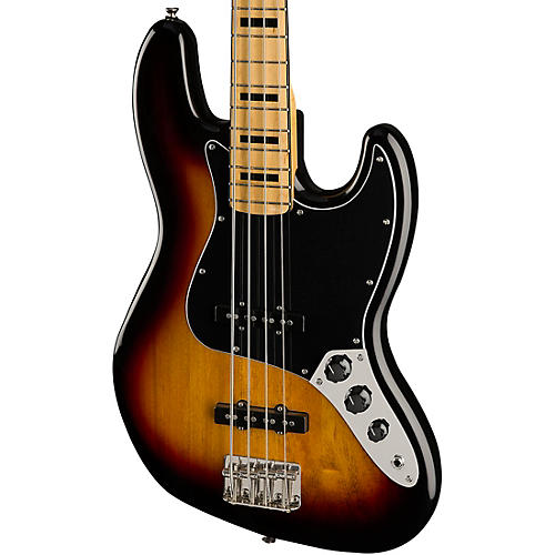 Squier Classic Vibe '70s Jazz Bass Maple Fingerboard Black