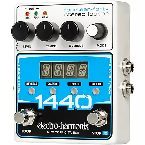 Electro-Harmonix 1440 Stereo Looper Pedal White