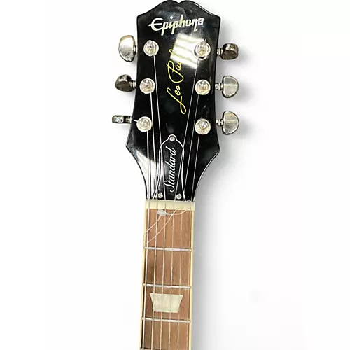 Used Epiphone Les Paul Standard BLACK Solid Body Electric Guitar BLACK