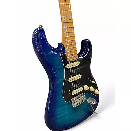 Used Fender Player Stratocaster HSS Blue Burst Solid Body Electric Guitar Blue Burst