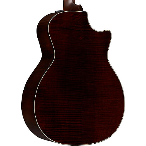 Taylor 614ce-LH V-Class Left-Handed Grand Auditorium Acoustic-Electric Guitar Brown Sugar