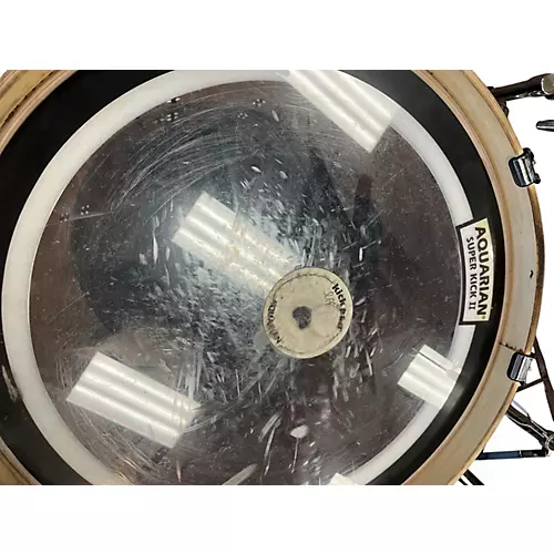 Used Pearl 4 Piece Export Aqua Blue Drum Kit Aqua Blue