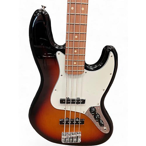 Used Fender Standard Jazz Bass 2 Color Sunburst Electric Bass Guitar 2 Color Sunburst