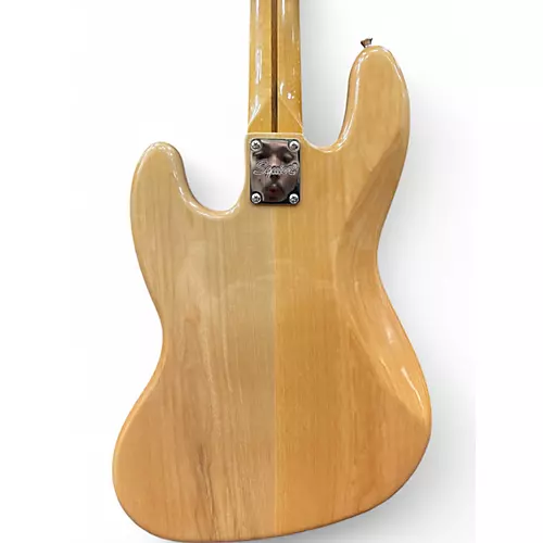 Used Squier Classic Vibe 70s Jazz Bass Natural Electric Bass Guitar Natural