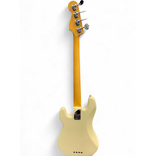 Used 2024 Fender American Professional II Precision Bass Olympic White Electric Bass Guitar Olympic White