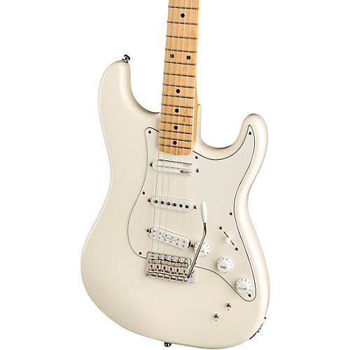 Fender EOB Stratocaster Electric Guitar Olympic White
