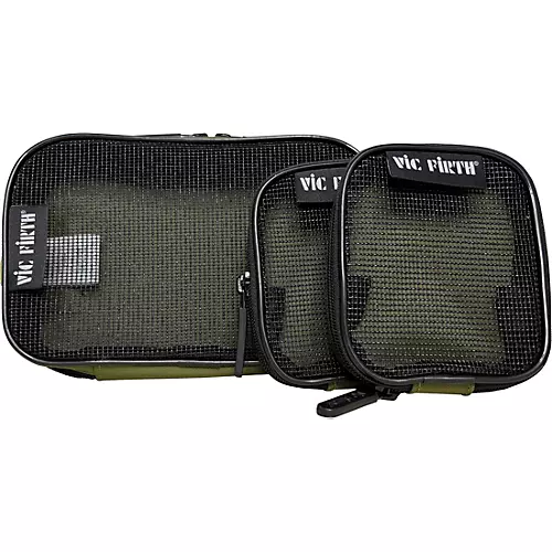 Vic Firth 3-Piece Accessory Pouch Kit Sage Green