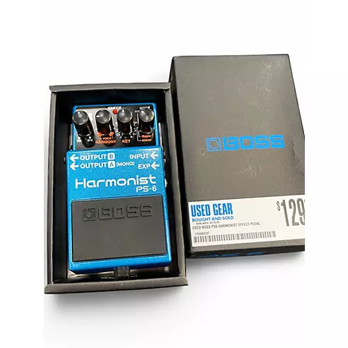 Used BOSS PS6 Harmonist Effect Pedal