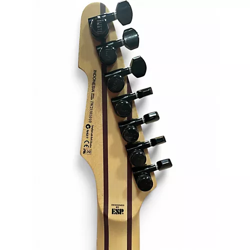 Used ESP LTD M1007MS BLACK Solid Body Electric Guitar BLACK