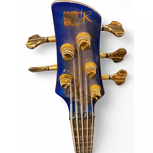 Used Ibanez SR2605 Cerulean Blue Electric Bass Guitar Cerulean Blue
