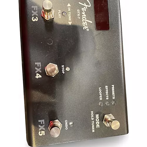 Used Fender GTX7 Pedal Board