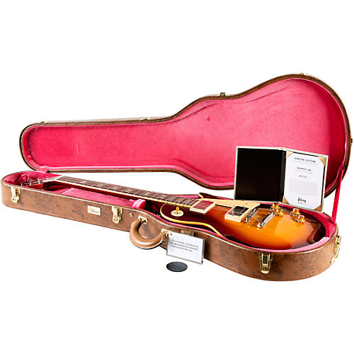 Gibson Custom Murphy Lab 1958 Les Paul Standard Reissue Ultra Light Aged Electric Guitar Washed Cherry Sunburst