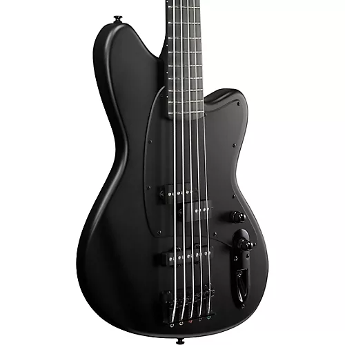 Ibanez TMB425B 5-String Electric Bass Guitar Black Flat