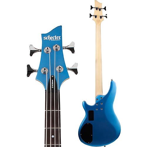 Schecter Guitar Research C-4 Deluxe Electric Bass Satin Black