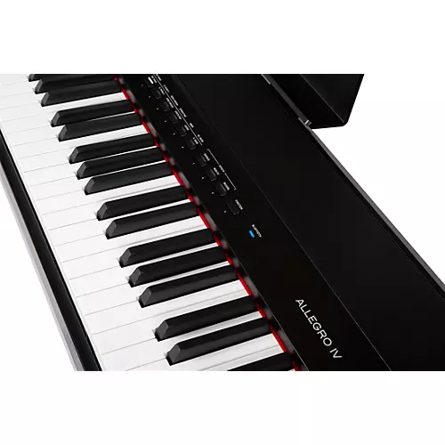 Williams Allegro IV 88-Key Digital Piano With Bluetooth and Sustain Pedal Black